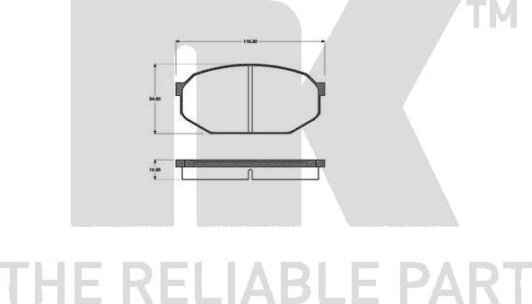 NK 223012 - Jarrupala, levyjarru inparts.fi