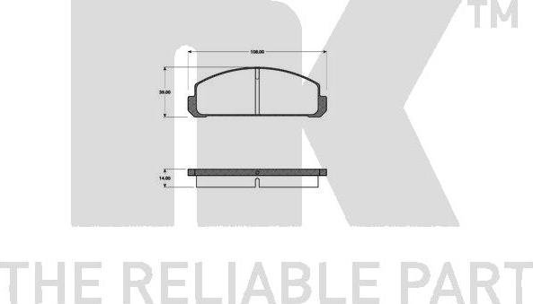 NK 223203 - Jarrupala, levyjarru inparts.fi