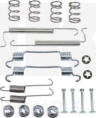 NK 7936709 - Tarvikesarja, jarrukengät inparts.fi