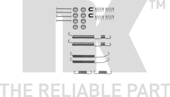 NK 7930759 - Tarvikesarja, jarrukengät inparts.fi