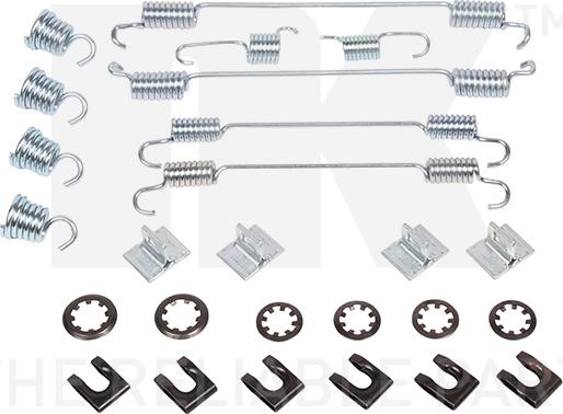 NK 7937656 - Tarvikesarja, jarrukengät inparts.fi
