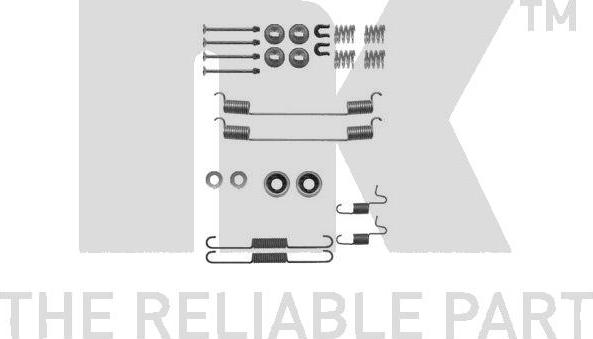 NK 7922818 - Tarvikesarja, jarrukengät inparts.fi