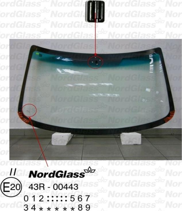 NordGlass 4044679 - Tuulilasi inparts.fi