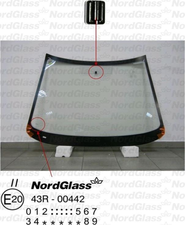 NordGlass 4044795 - Tuulilasi inparts.fi