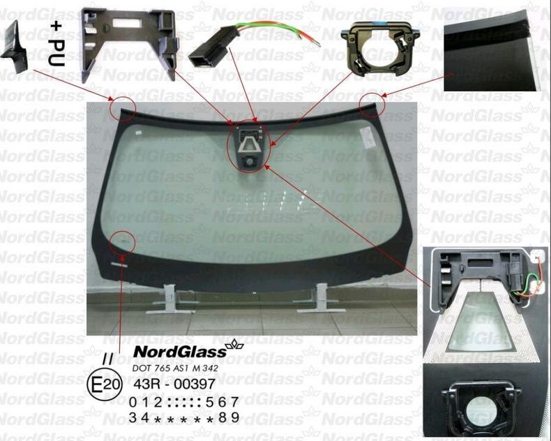 NordGlass 4044722 - Tuulilasi inparts.fi