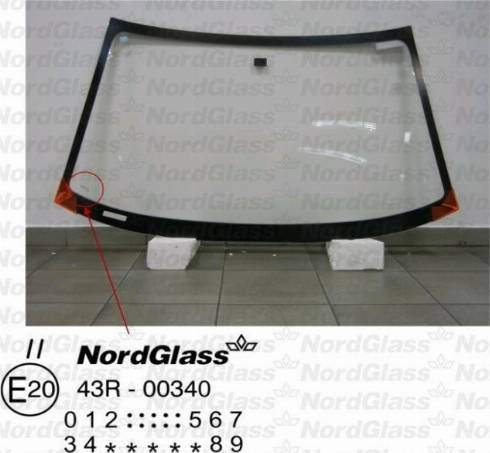 NordGlass 4045631 - Tuulilasi inparts.fi