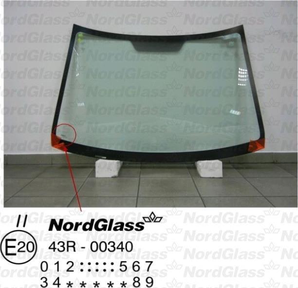 NordGlass 4045343 - Tuulilasi inparts.fi