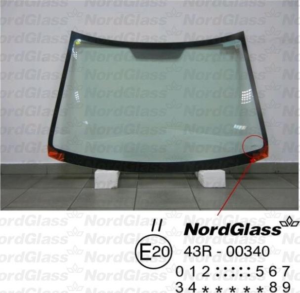 NordGlass 4042594 - Tuulilasi inparts.fi