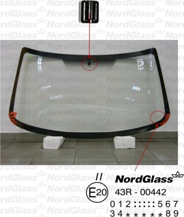 NordGlass 4042590 - Tuulilasi inparts.fi