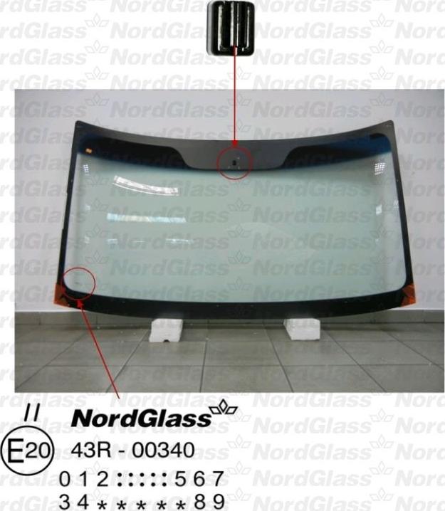 NordGlass 4042548 - Tuulilasi inparts.fi