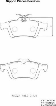 Opel 4254A8 - Jarrupala, levyjarru inparts.fi