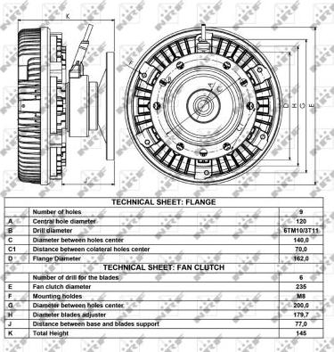 NRF 49009 - Kytkin, jäähdytystuuletin inparts.fi