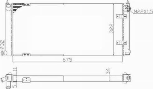 NRF 59048 - Jäähdytin,moottorin jäähdytys inparts.fi