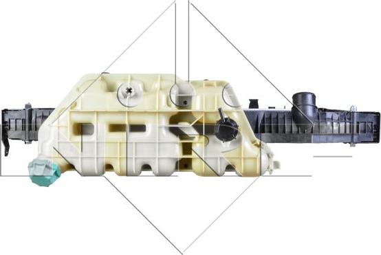 NRF 50589X - Jäähdytin,moottorin jäähdytys inparts.fi