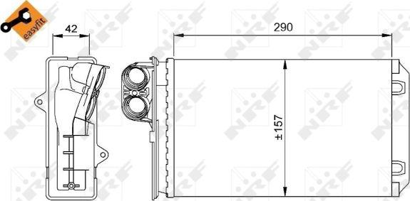 NRF 58639 - Lämmityslaitteen kenno inparts.fi