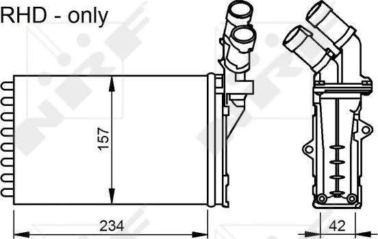 NRF 58034 - Lämmityslaitteen kenno inparts.fi