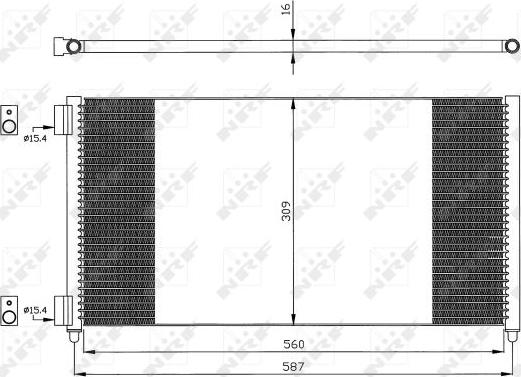 NRF 35496 - Lauhdutin, ilmastointilaite inparts.fi