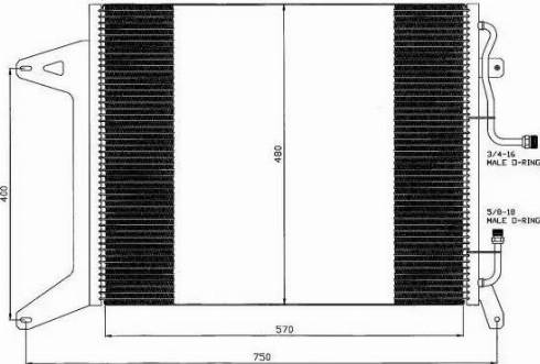 NRF 35451 - Lauhdutin, ilmastointilaite inparts.fi