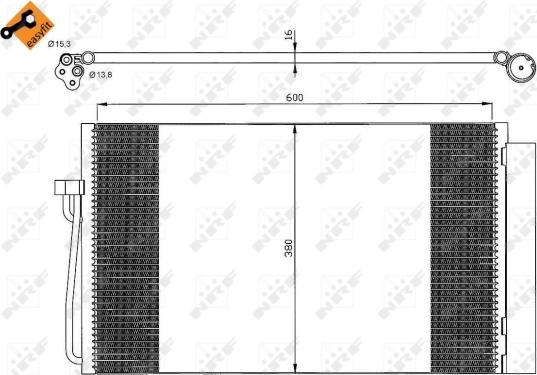 NRF 35538 - Lauhdutin, ilmastointilaite inparts.fi