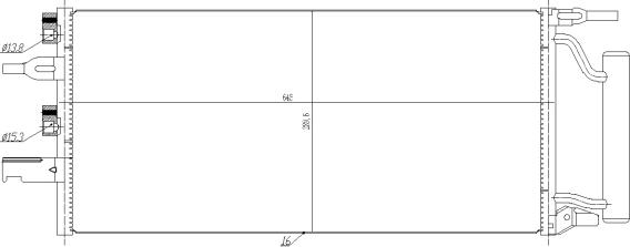 NRF 350475 - Lauhdutin, ilmastointilaite inparts.fi