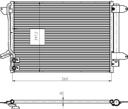 NRF 350507 - Lauhdutin, ilmastointilaite inparts.fi