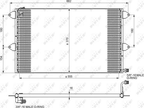 NRF 35034 - Lauhdutin, ilmastointilaite inparts.fi