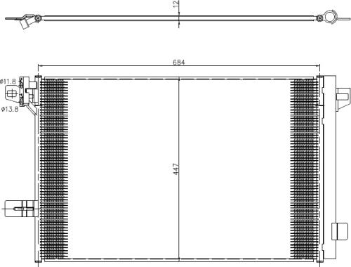 NRF 350369 - Lauhdutin, ilmastointilaite inparts.fi