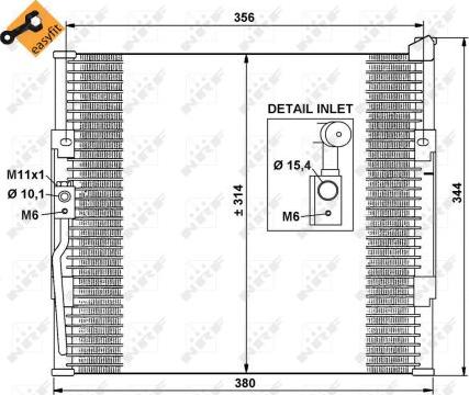 NRF 35146 - Lauhdutin, ilmastointilaite inparts.fi