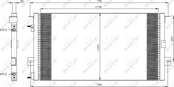 NRF 35156 - Lauhdutin, ilmastointilaite inparts.fi