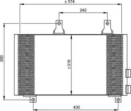 NRF 35185 - Lauhdutin, ilmastointilaite inparts.fi