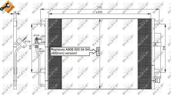 NRF 35849 - Lauhdutin, ilmastointilaite inparts.fi