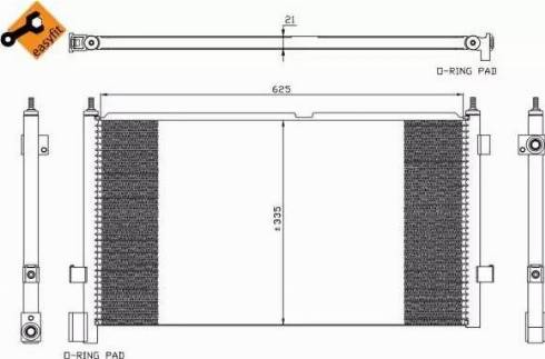 NRF 35313 - Lauhdutin, ilmastointilaite inparts.fi