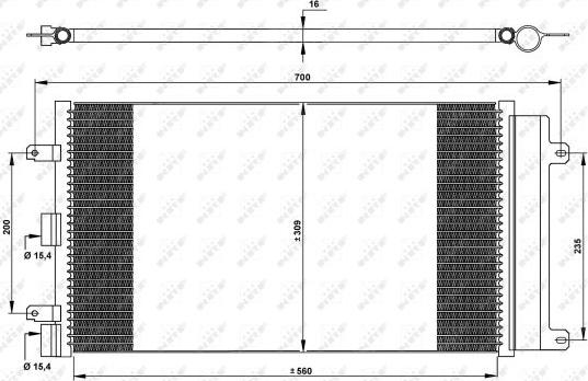 NRF 35752 - Lauhdutin, ilmastointilaite inparts.fi