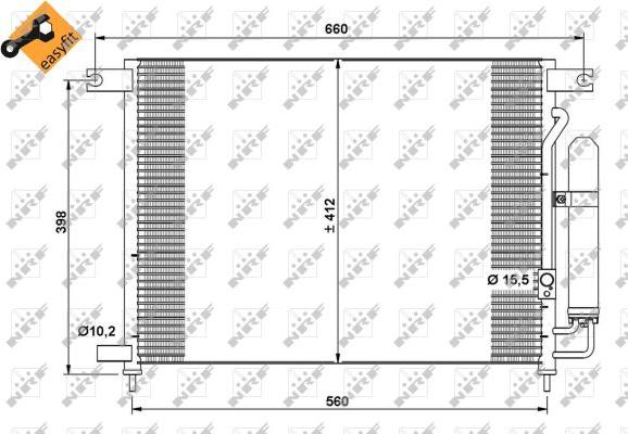 NRF  35766 - Lauhdutin, ilmastointilaite inparts.fi