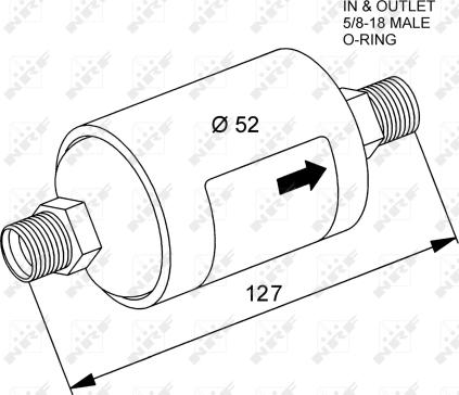 NRF 33115 - Kuivain, ilmastointilaite inparts.fi