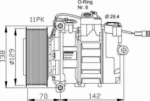 NRF 32454G - Kompressori, ilmastointilaite inparts.fi