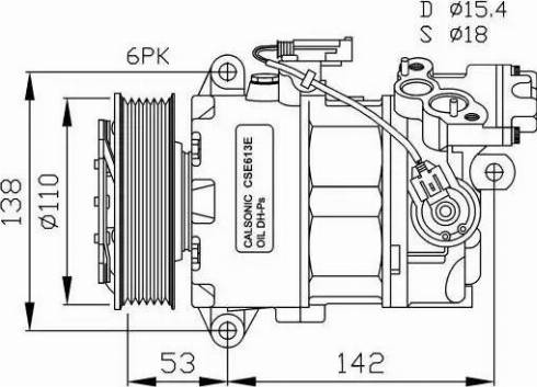 NRF 32463G - Kompressori, ilmastointilaite inparts.fi