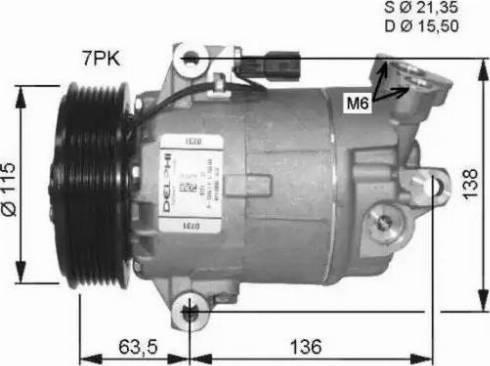 NRF 32488G - Kompressori, ilmastointilaite inparts.fi