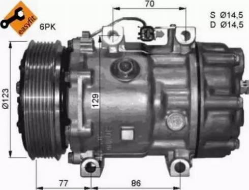 NRF 32430G - Kompressori, ilmastointilaite inparts.fi