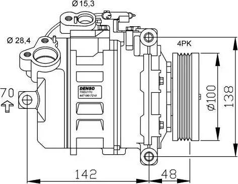 NRF 32433G - Kompressori, ilmastointilaite inparts.fi