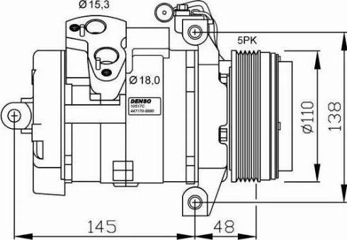 NRF 32432G - Kompressori, ilmastointilaite inparts.fi