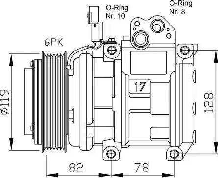 NRF 32437G - Kompressori, ilmastointilaite inparts.fi