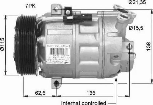 NRF 32425G - Kompressori, ilmastointilaite inparts.fi