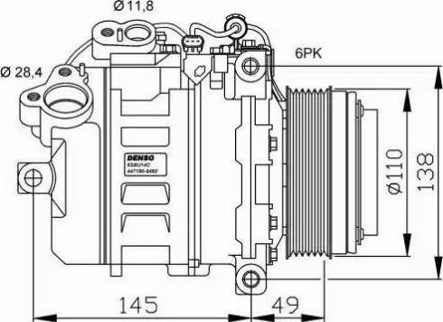 NRF 32533G - Kompressori, ilmastointilaite inparts.fi