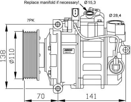 NRF 32613G - Kompressori, ilmastointilaite inparts.fi