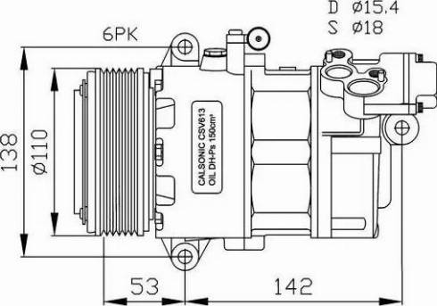 NRF 32184G - Kompressori, ilmastointilaite inparts.fi