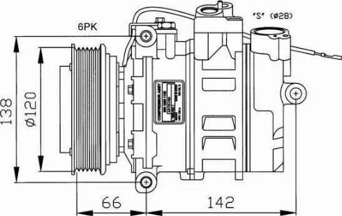 NRF 32177G - Kompressori, ilmastointilaite inparts.fi