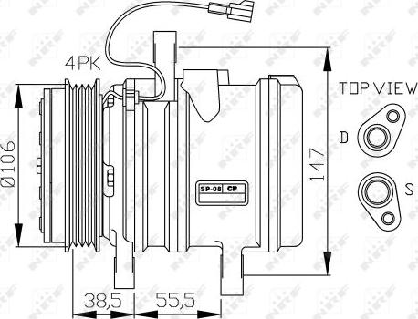 NRF 32871G - Kompressori, ilmastointilaite inparts.fi