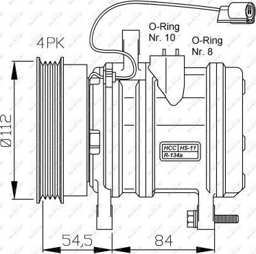 NRF 32368G - Kompressori, ilmastointilaite inparts.fi