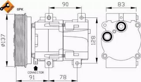 NRF 32301G - Kompressori, ilmastointilaite inparts.fi